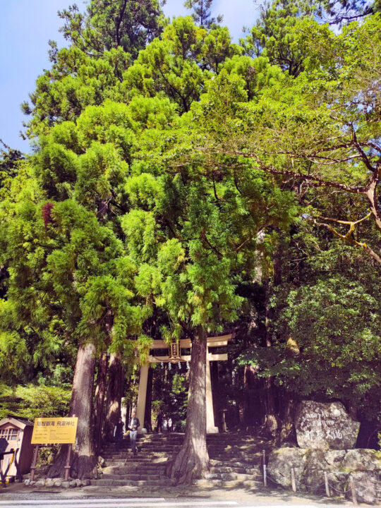 飛瀧神社の入口
