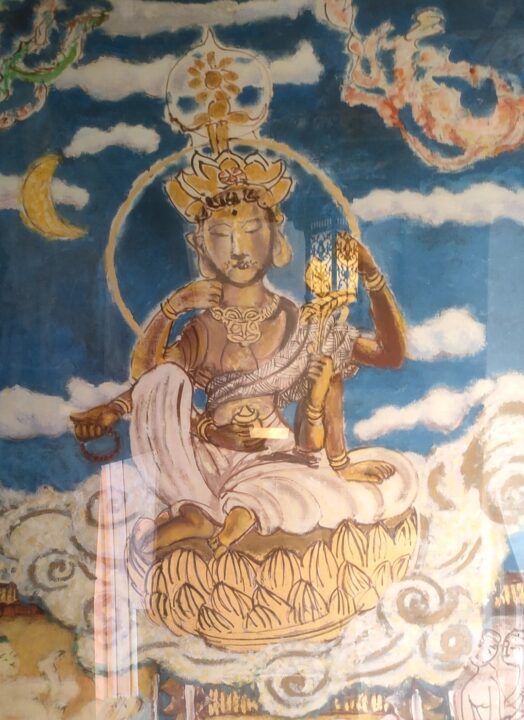 如意輪観音の現代仏画