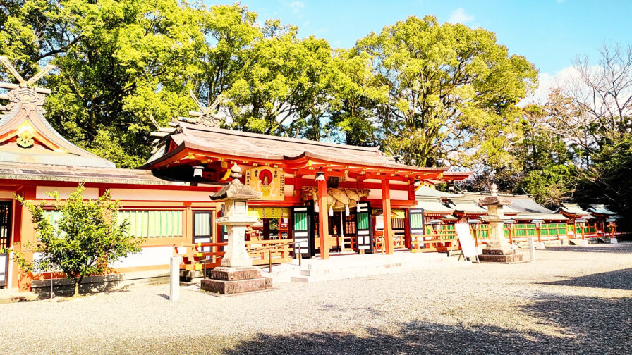 熊野三山の一角、熊野速玉大社